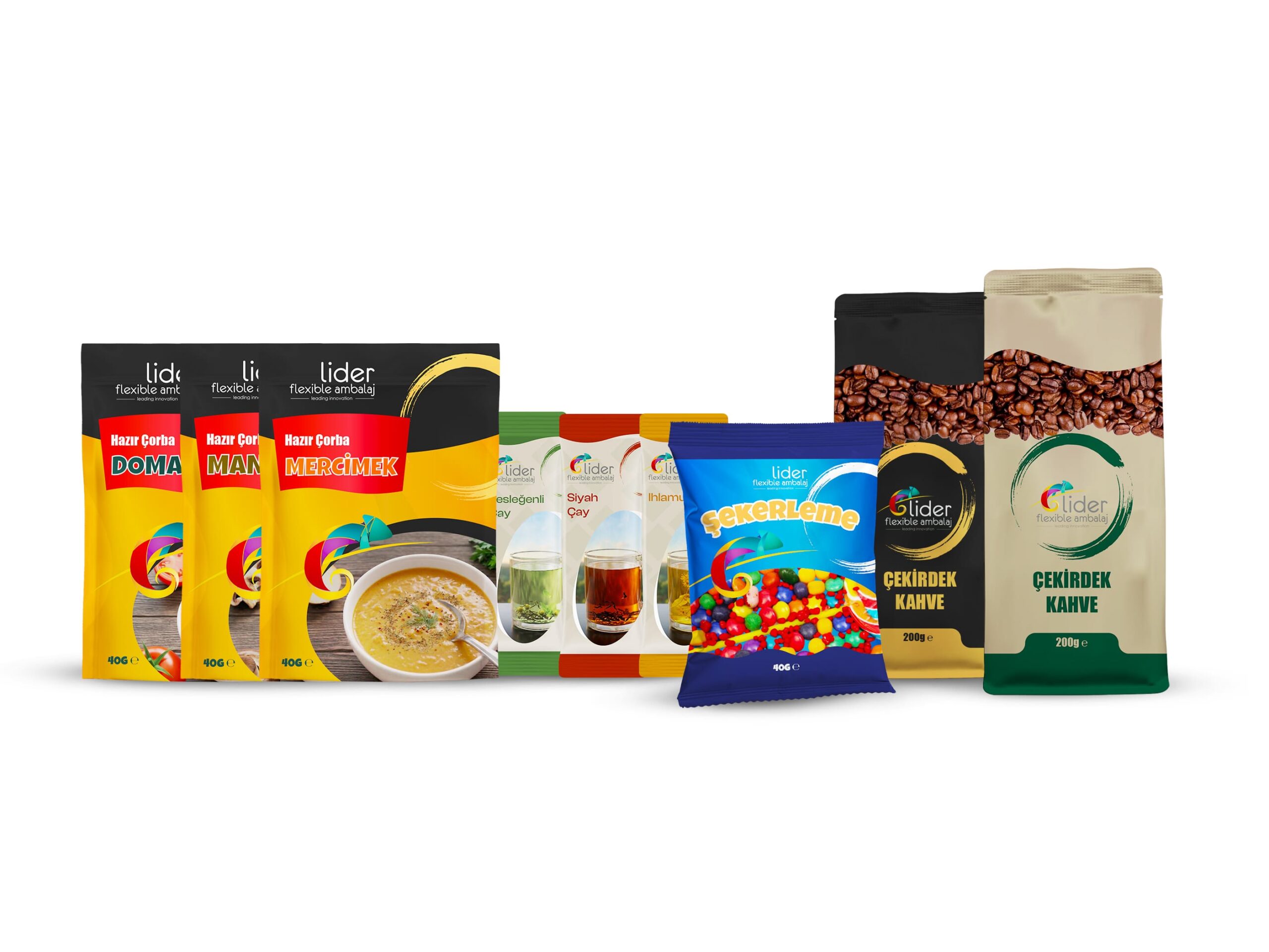 Kahve, Çay ve Toz Gıda & İçecek Ambalajları 