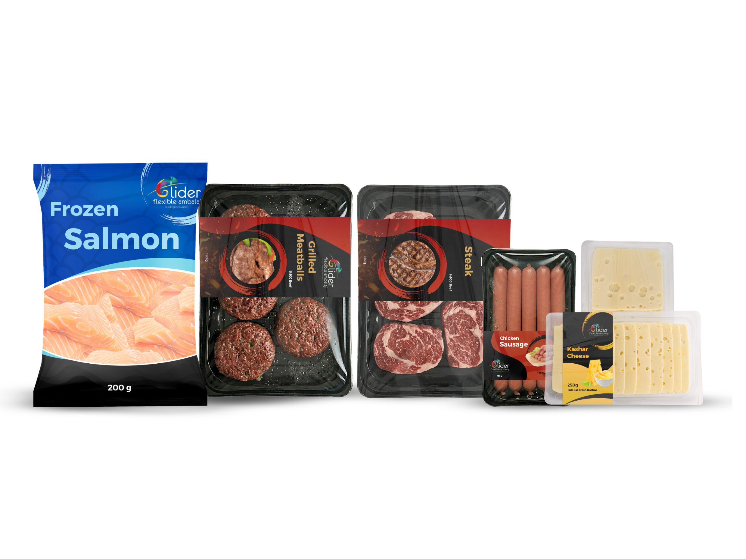 Barrier Films for Meat, Fish, and Dairy Products 